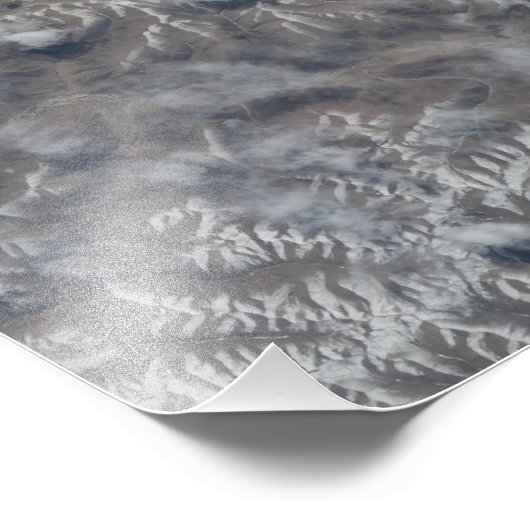 Luftbild Raumfährentdeckung Fotodruck (Ecke)