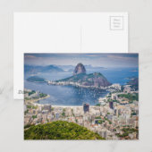 Luftbild Rio de Janeiro Postkarte (Vorne/Hinten)