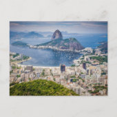 Luftbild Rio de Janeiro Postkarte (Vorderseite)