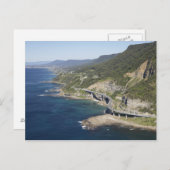 Luftbild Sea Cliff Bridge nähe Wollongong, 2 Postkarte (Vorne/Hinten)