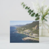 Luftbild Sea Cliff Bridge nähe Wollongong, 2 Postkarte (Stehend Vorderseite)