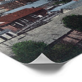 Luftbild Stadt # 2Jackson, CA Poster (Ecke)