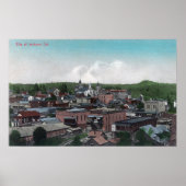 Luftbild Stadt # 2Jackson, CA Poster (Vorne)