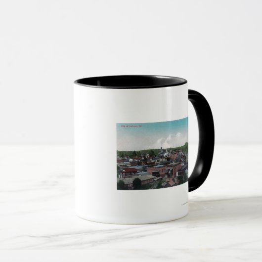 Luftbild Stadt # 2Jackson, CA Tasse (VorderseiteRechts)
