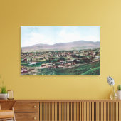 Luftbild Stadt von den Hügeln aus Leinwanddruck (Insitu (Wohnzimmer))
