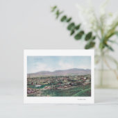 Luftbild Stadt von den Hügeln aus Postkarte (Stehend Vorderseite)