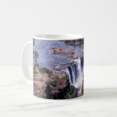 Luftbild Victoriafälle - Simbabwe, Afrika Kaffeetasse (Vorderseite Links)