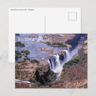 Luftbild Victoriafälle - Simbabwe, Afrika Postkarte