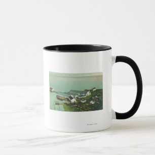 Luftbild von A. P.A. Cannery Tasse