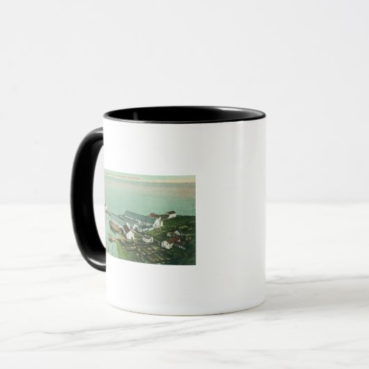 Luftbild von A. P.A. Cannery Tasse (Vorderseite Links)