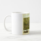 Luftbild von Clinton, Connecticut (1881) Kaffeetasse (Links)