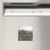Luftbild von Dallas, Texas Magnet (In Situ (Geschirrspüler))