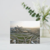 Luftbild von Dallas, Texas Postkarte (Stehend Vorderseite)