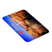 Luftbild von Florenz, Italien Magnet (Rechte Seite)