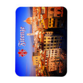 Luftbild von Florenz, Italien Magnet (Vertikal)