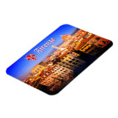 Luftbild von Florenz, Italien Magnet (Linke Seite)