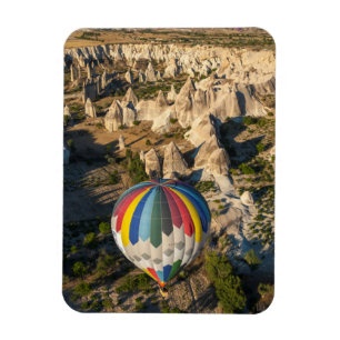Luftbild von Heißluftballons, Kappadokien Magnet