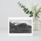 Luftbild von Juneau, Alaska-Foto Postkarte (Stehend Vorderseite)