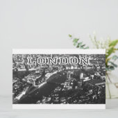 Luftbild von London Briefpapier (Stehend Vorderseite)