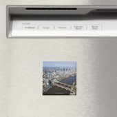Luftbild von London Magnet (In Situ (Geschirrspüler))