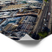 Luftbild von London Poster (Ecke)