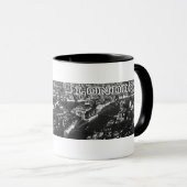 Luftbild von London Tasse (VorderseiteRechts)
