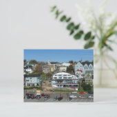 Luftbild von Lunenburg, Nova Scotia Postkarte (Stehend Vorderseite)