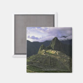 Luftbild von Machu Picchu, Peru Magnet (Vorderseite/Rückseite)