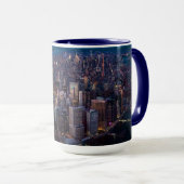 Luftbild von Manhattan Tasse (VorderseiteRechts)