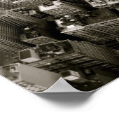 Luftbild von New York City Poster (Ecke)