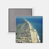 Luftbild von Ocean City Maryland Magnet (Vorderseite/Rückseite)