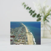 Luftbild von Ocean City Maryland Postkarte (Stehend Vorderseite)