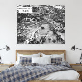 Luftbild von Raketen in Kuba 1962 Leinwanddruck (Insitu (Schlafzimmer))