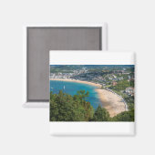 Luftbild von San Sebastian, Donostia, Spanien Magnet (Vorderseite/Rückseite)