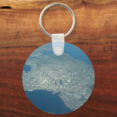 Luftbild von Seattle Schlüsselanhänger (Vorderseite)