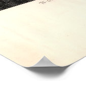 Luftbild von Tacoma, Washington (1884) Poster (Ecke)