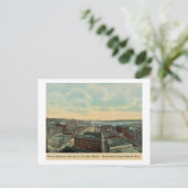Luftbild von Tacoma, Washington Vintag Postkarte (Stehend Vorderseite)
