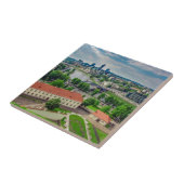 Luftbild von Vilnius, Litauen Fliese (Seite)