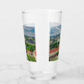 Luftbild von Vilnius, Litauen Glas (Links)