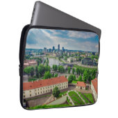 Luftbild von Vilnius, Litauen Laptopschutzhülle (Vorne Rechts)