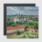 Luftbild von Vilnius, Litauen Postkarte (Vorne/Hinten)