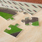 Luftbild von Vilnius, Litauen Puzzle (Seite)