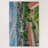 Luftbild von Vilnius, Litauen Puzzle (Vertikal)