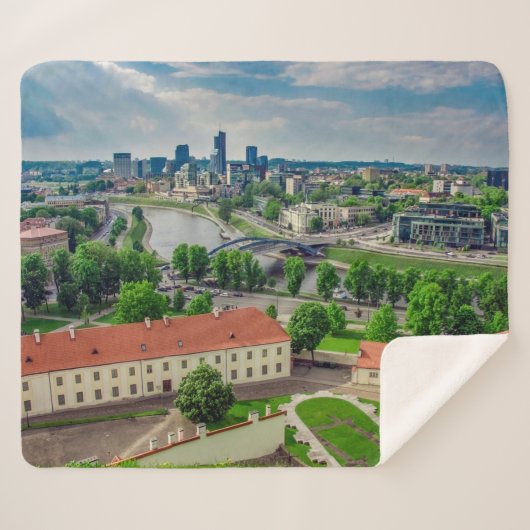 Luftbild von Vilnius, Litauen Sherpadecke (Vorderseite (Horizontal))