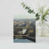 Luftbild Washington DC Postkarte (Stehend Vorderseite)