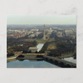 Luftbild Washington DC Postkarte (Vorderseite)