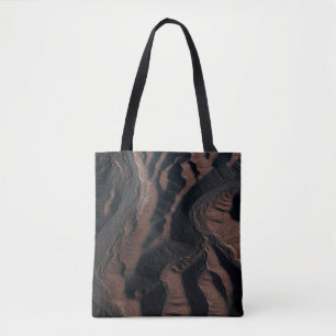 Luftbildaufnahmen von Bergen Tasche