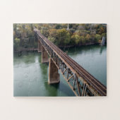 Luftbildbahn auf Potomac Fluss Puzzle (Horizontal)