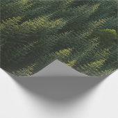 LUFTBILDER VON WALD GESCHENKPAPIER (Ecke)