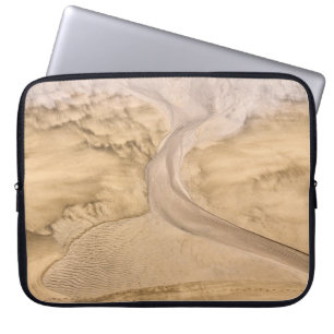 Luftbildfotografie der Wüste Laptopschutzhülle